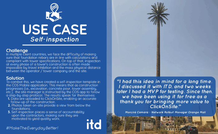 use-case-orange-mali-self-inspection-telecom-clickonsite-itd use-case-orange-mali-self-inspection-telecom-clickonsite-itd