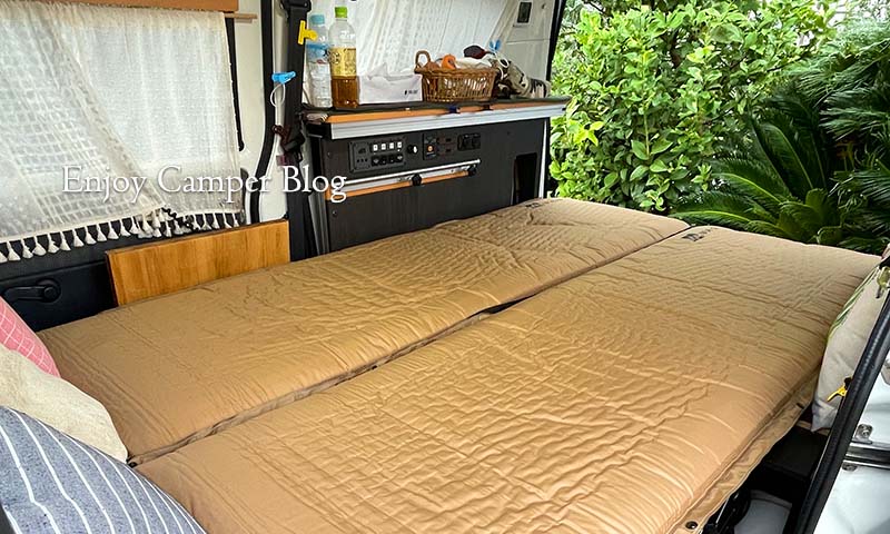 車中泊で使えるインフレータマット8選~WAQとVastlandを比較