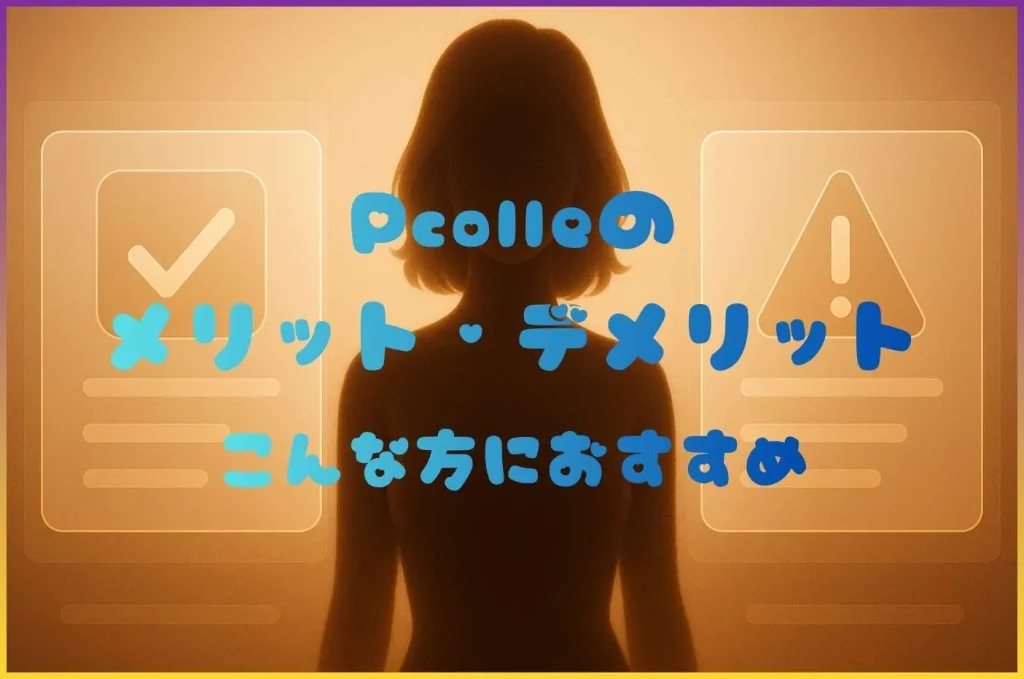 ピーコレのメリデメとこんな方におすすめ