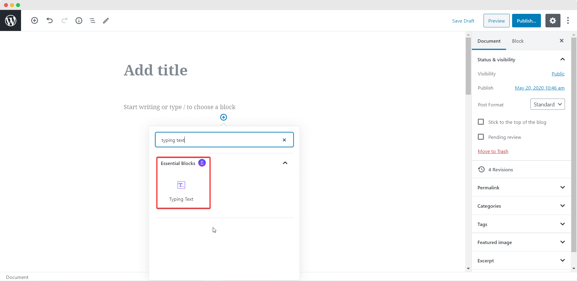 EB Typing Text 1 EB Typing Text