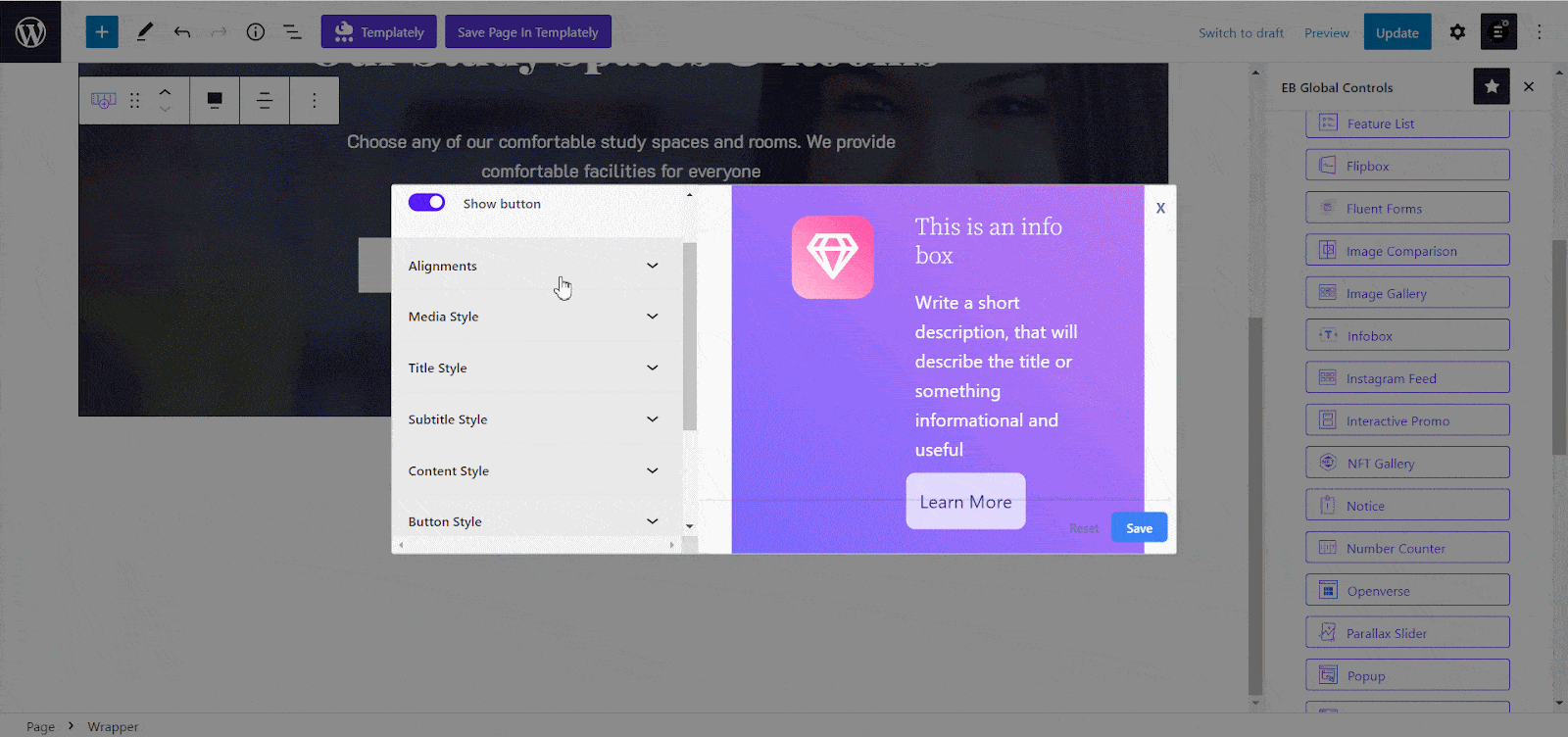 How To Configure Global Controls Of Essential Blocks? 4 EB Global Controls