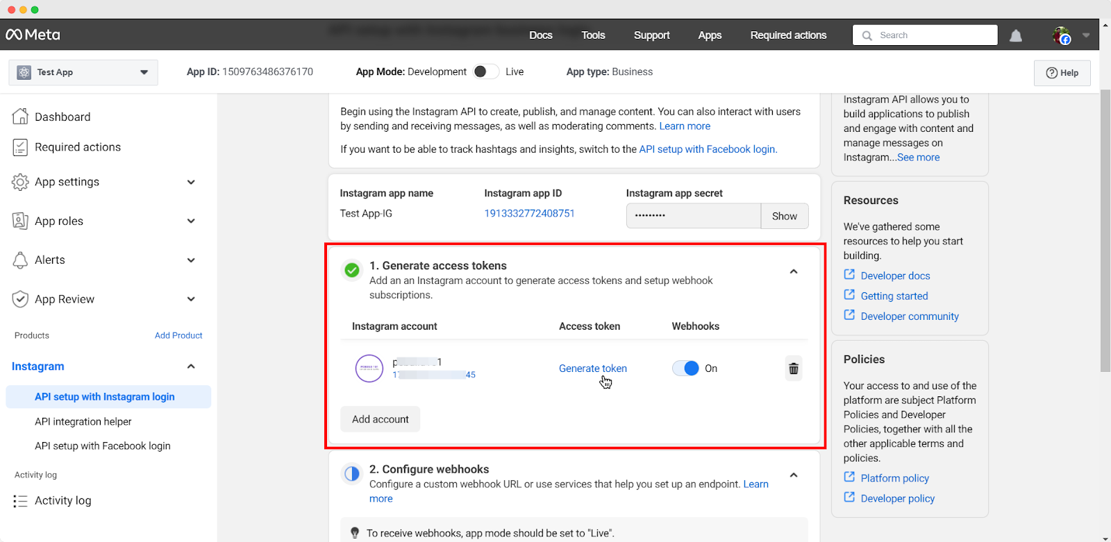 How To Retrieve Instagram Access Token For Essential Blocks? 10 Instagram Access Token