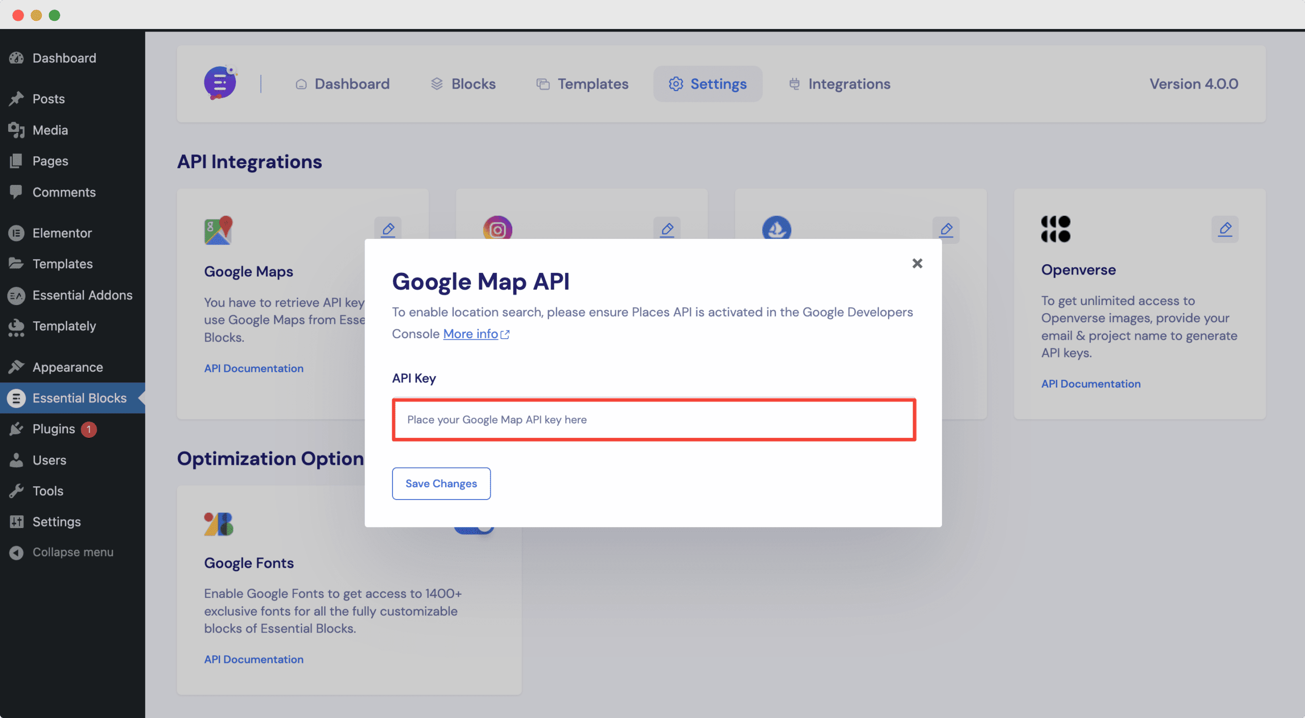 How To Retrieve Google Maps API With Essential Blocks? 9 Google Maps API