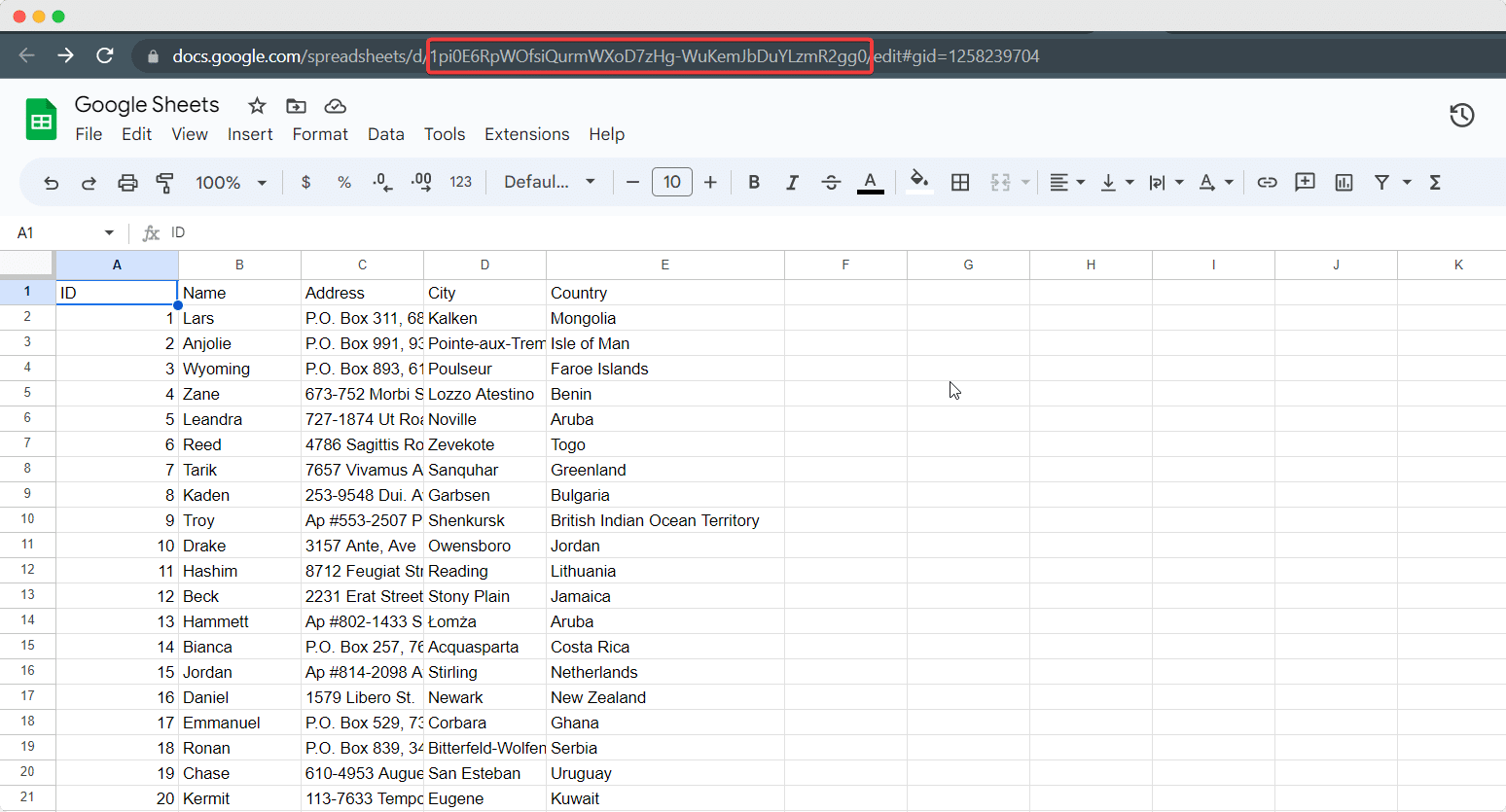 How To Retrieve Google Sheets API 8 Retrieve Google Sheets API