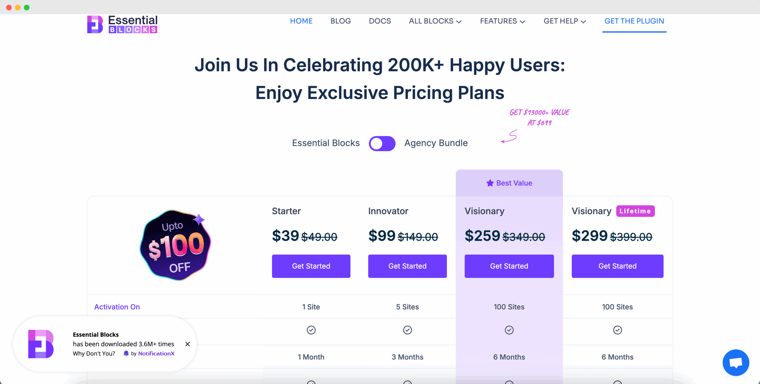 How To Purchase Essential Blocks PRO Version? 2 Purchase Essential Blocks PRO