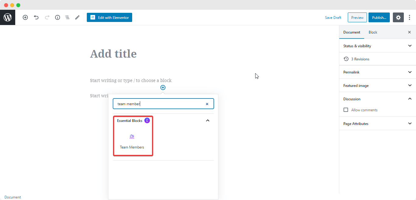 EB Team Member 1 EB Team Member
