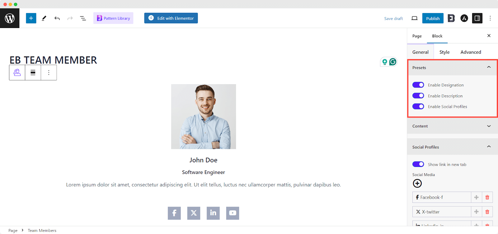 EB Team Member 7 EB Team Member