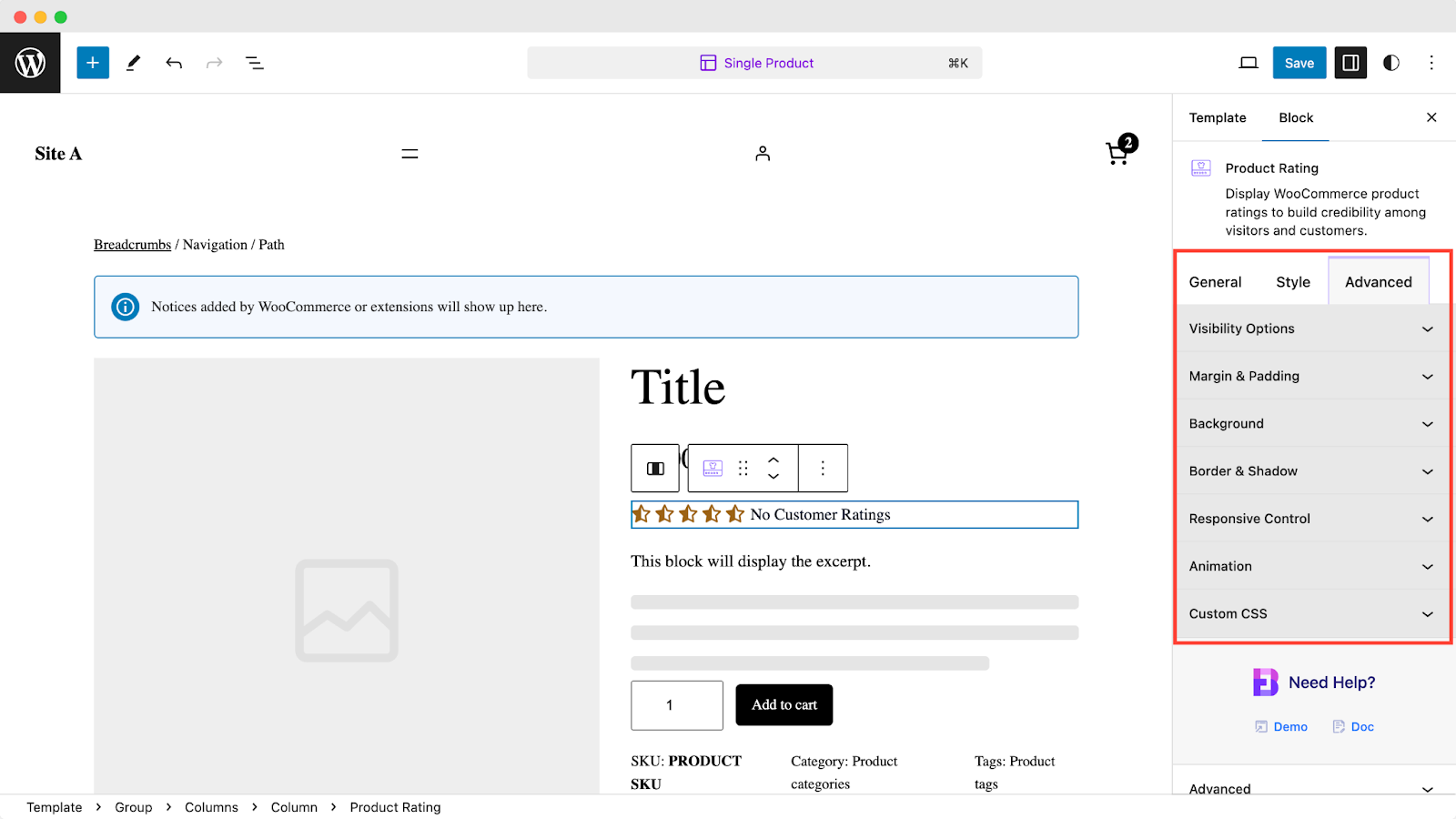 EB Woo Product Rating 7 EB Product Rating