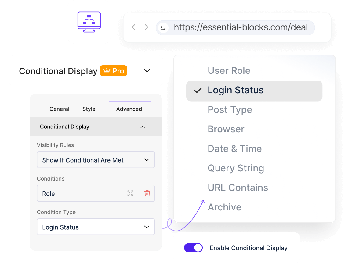 Conditional Display 1 Conditional Display