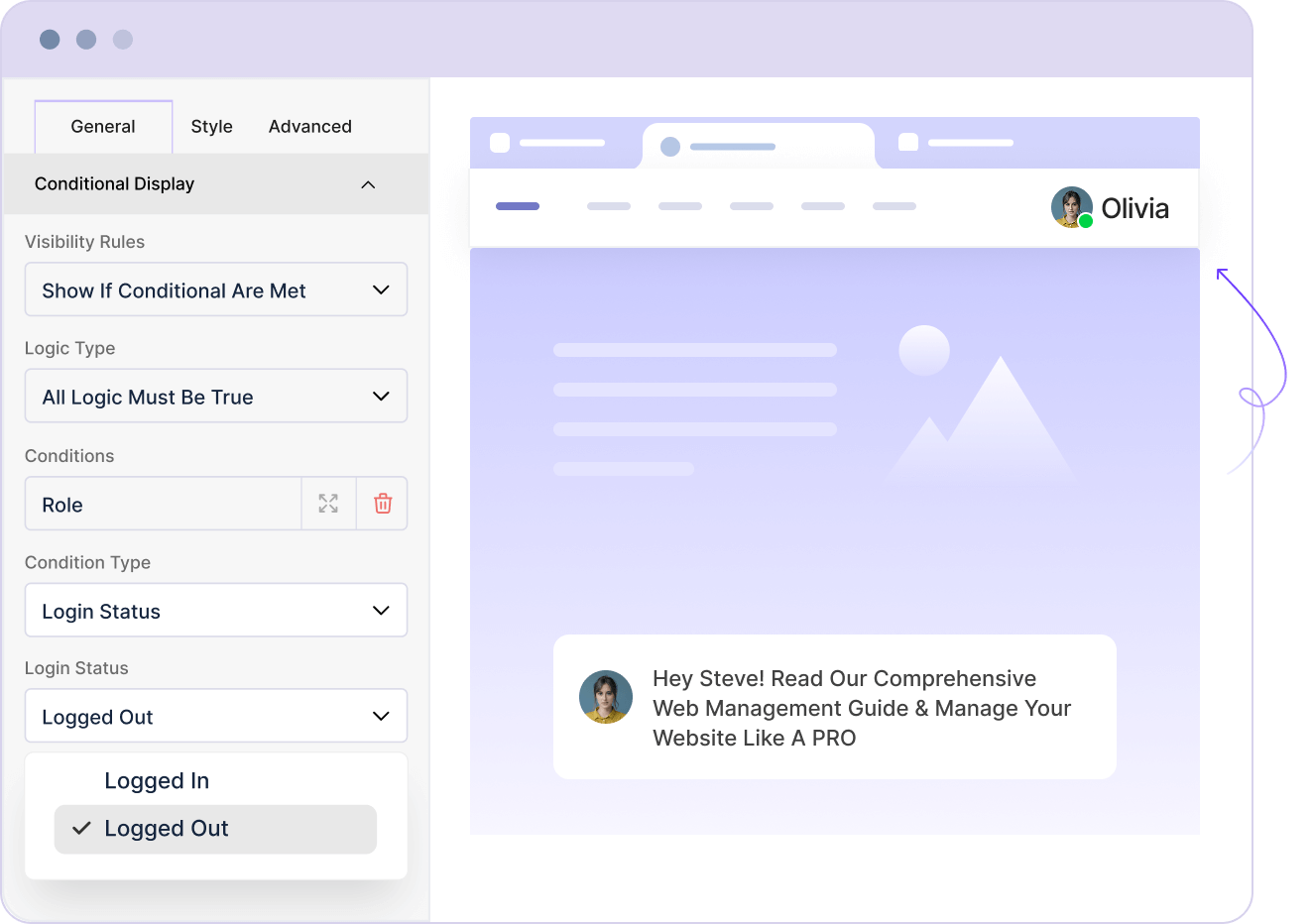 Conditional Display 2 Conditional Display