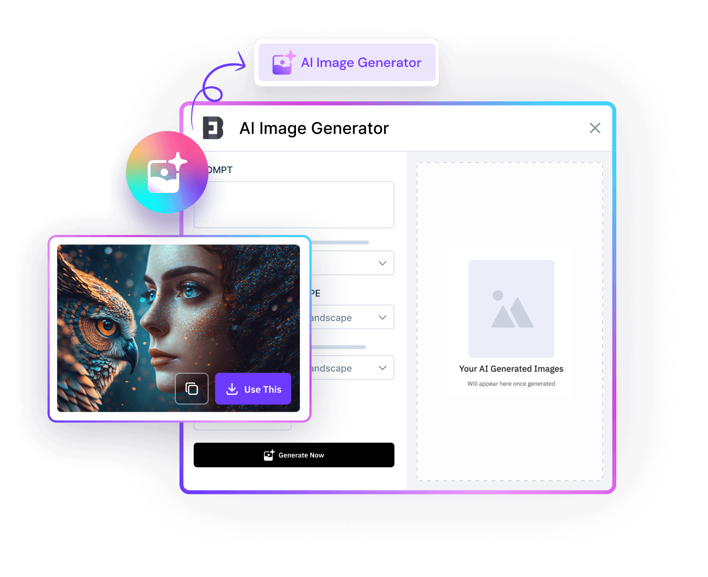 Generate Image With AI 1 Generate Image With AI