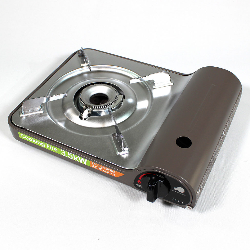 薄型・強火力 カセット式卓上コンロ 薄型|カセット式|卓上コンロ|強火力|アウトドア|キャンプ|BBQ|鍋パーティー|一人鍋