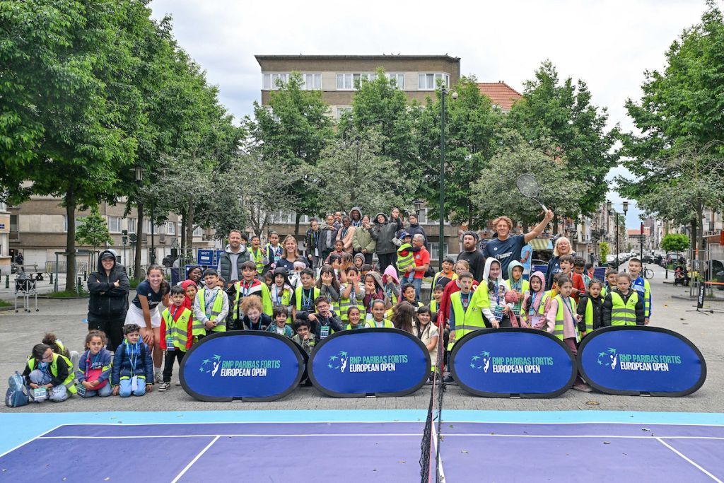 BNP Paribas Fortis European Open brings tennis to the streets of Brussels