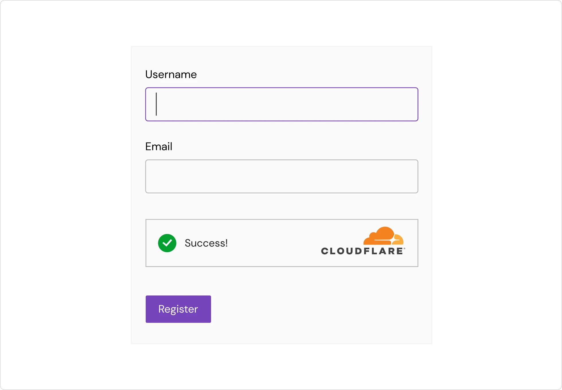 Cloudflare Turnstile