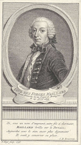 Paul Desforges-Maillard, by Pieter Tanjé, 1756.