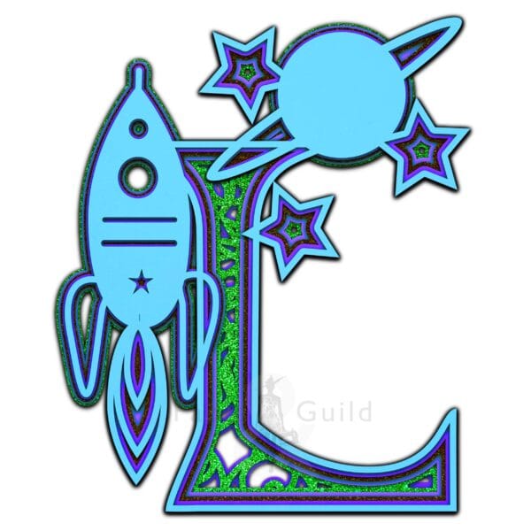 Starship - Letter L Starship Letter L