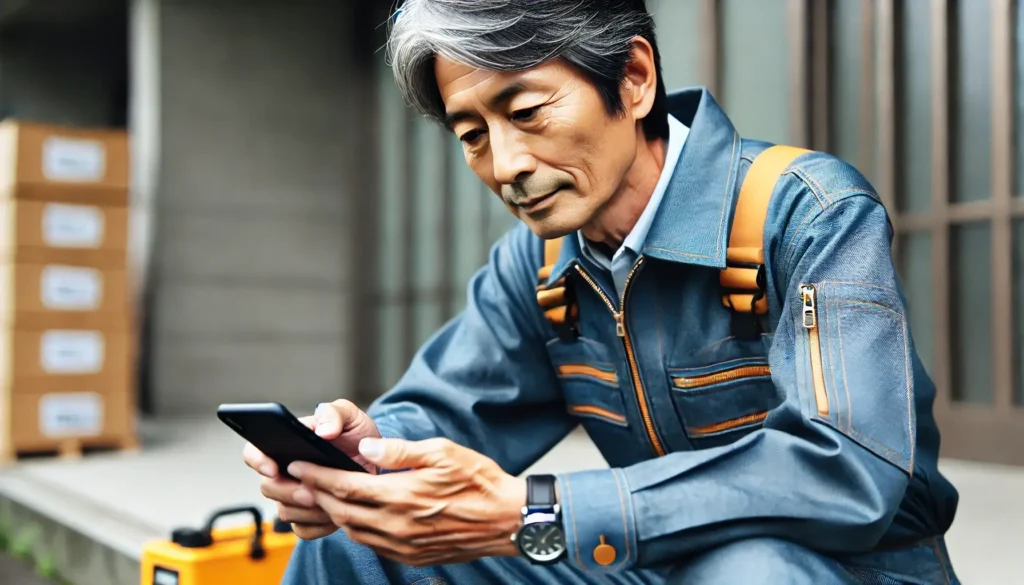 エネイブルの5chの口コミを見る男性