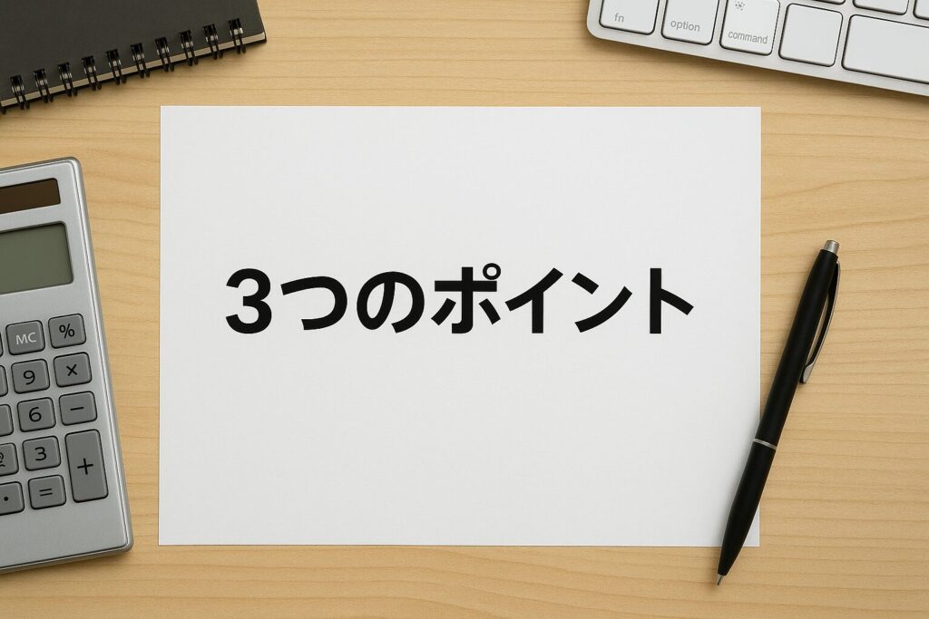 Payなびの3つのポイント