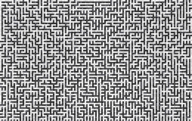 Mosaic style maze Mosaic style maze