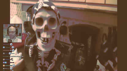 Northernlion watches the possessed skeleton video