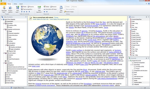 HelpNDoc (โปรแกรม สร้าง Help File ในรูปแบบของ เว็บเพจ แจกฟรี) : HelpNDoc (โปรแกรม สร้าง Help File ในรูปแบบของ เว็บเพจ แจกฟรี) :