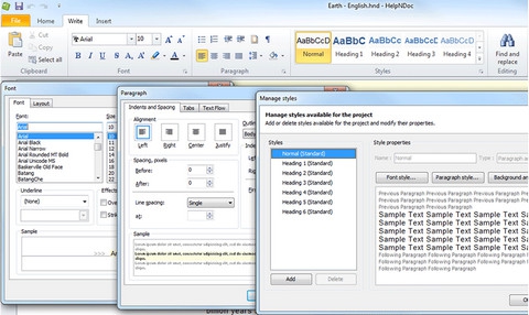 โปรแกรมสร้าง Help File HelpNDoc โปรแกรมสร้าง Help File HelpNDoc