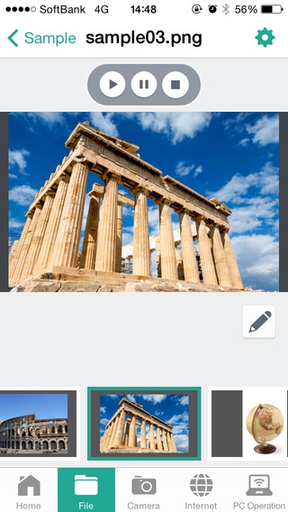 C-Assist (App ฉายภาพไร้สายโปรเจคเตอร์ Casio) : C-Assist (App ฉายภาพไร้สายโปรเจคเตอร์ Casio) :