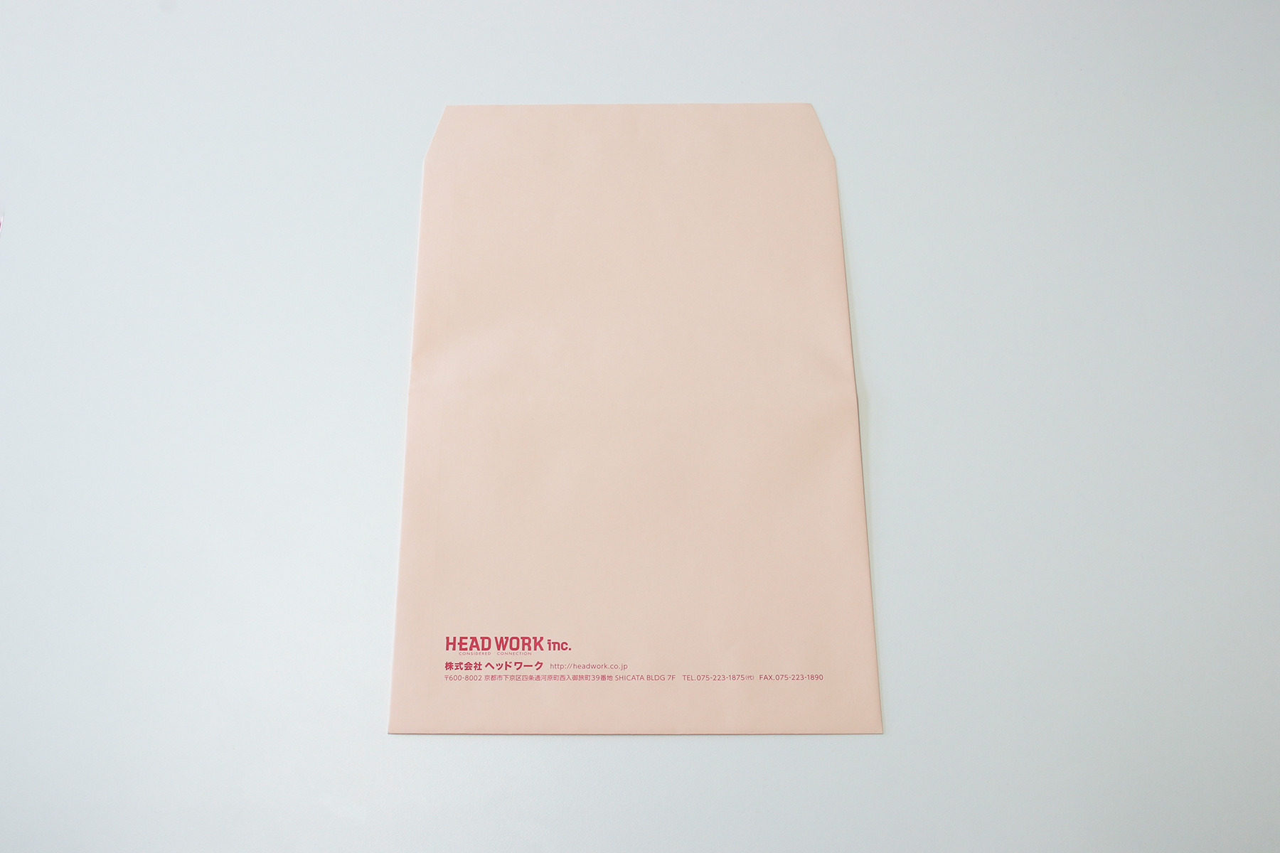 角2封筒 デザイン