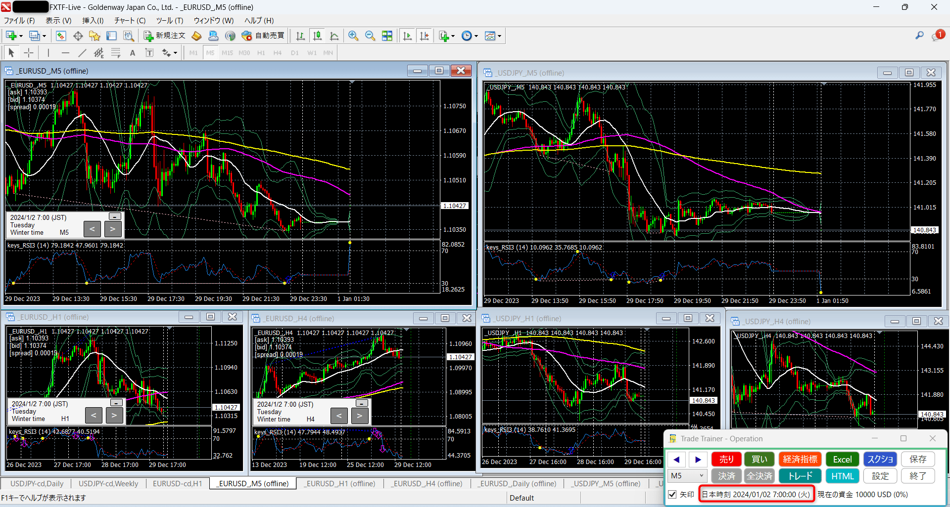 Trade Trainer使い方3