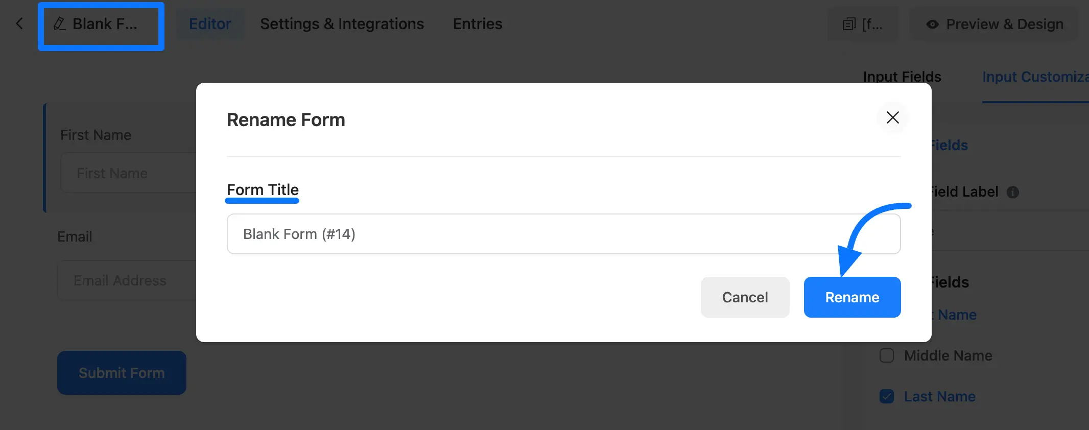 Edit your form name 45036
