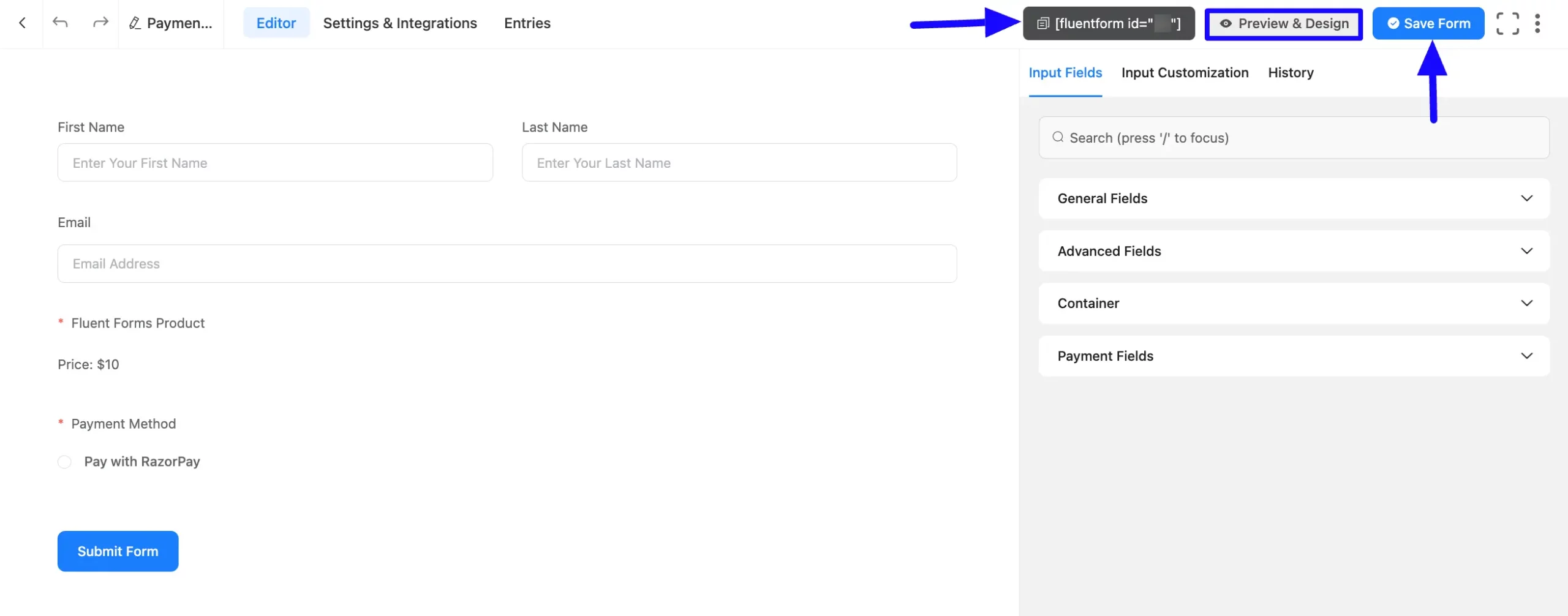 10. Save Form button scaled 48160