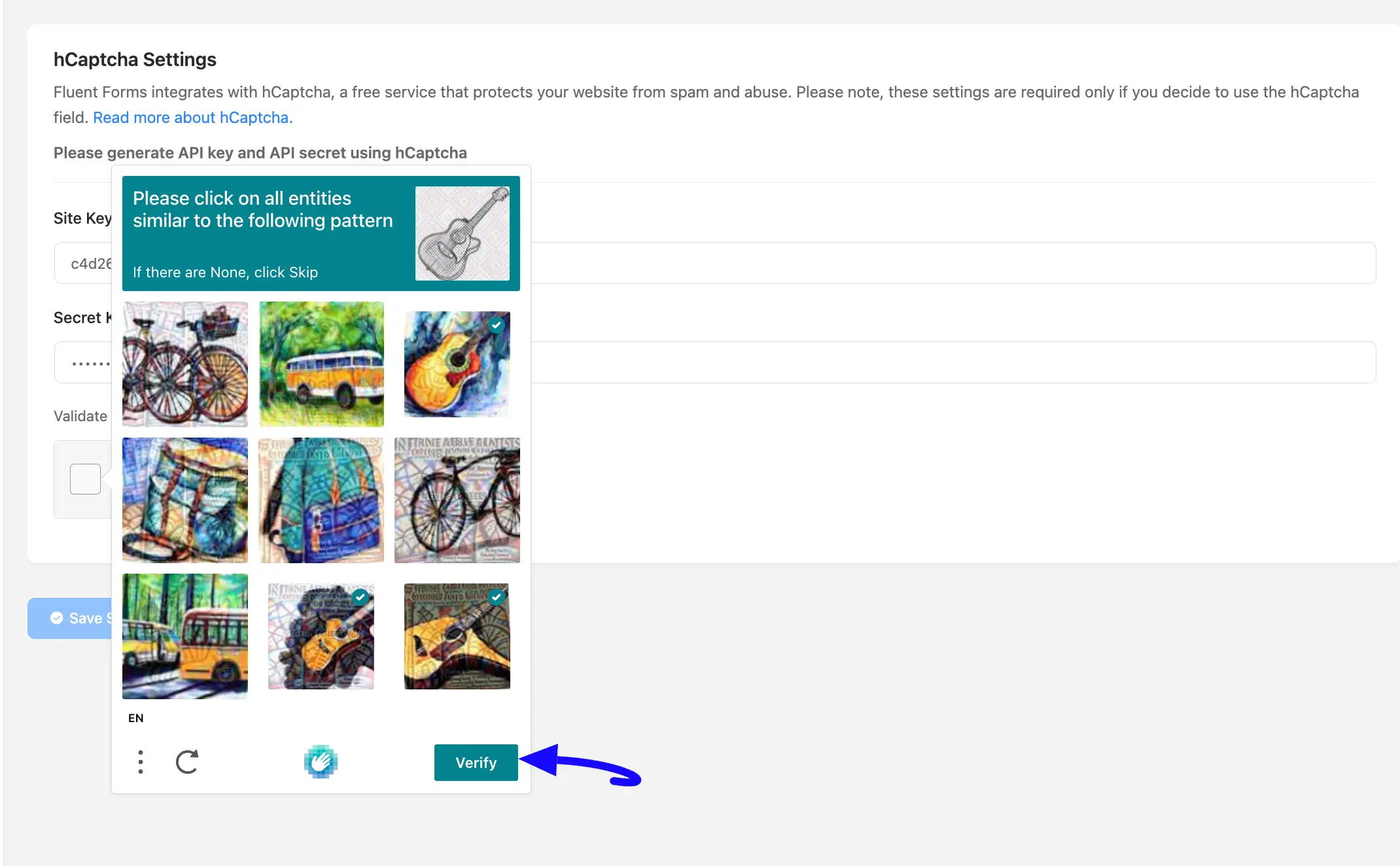 10. Verify button 47298