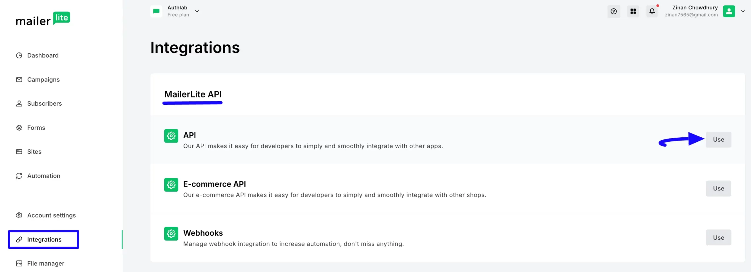 3. Integrations Use button scaled 46682