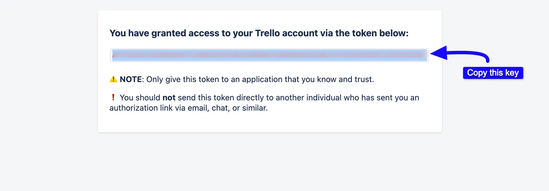 4. Copy API Key 47329