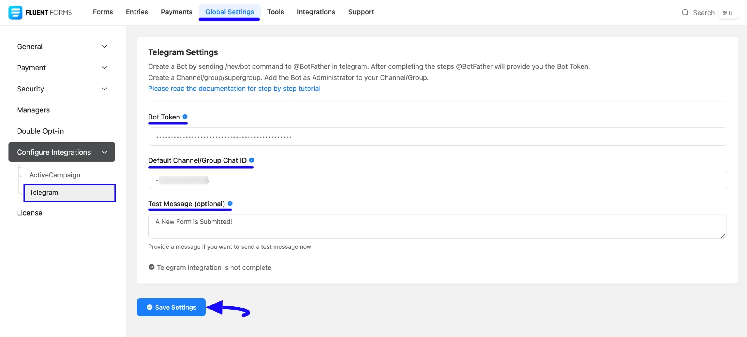 8. Paste Bot Token and Chat ID scaled 46990