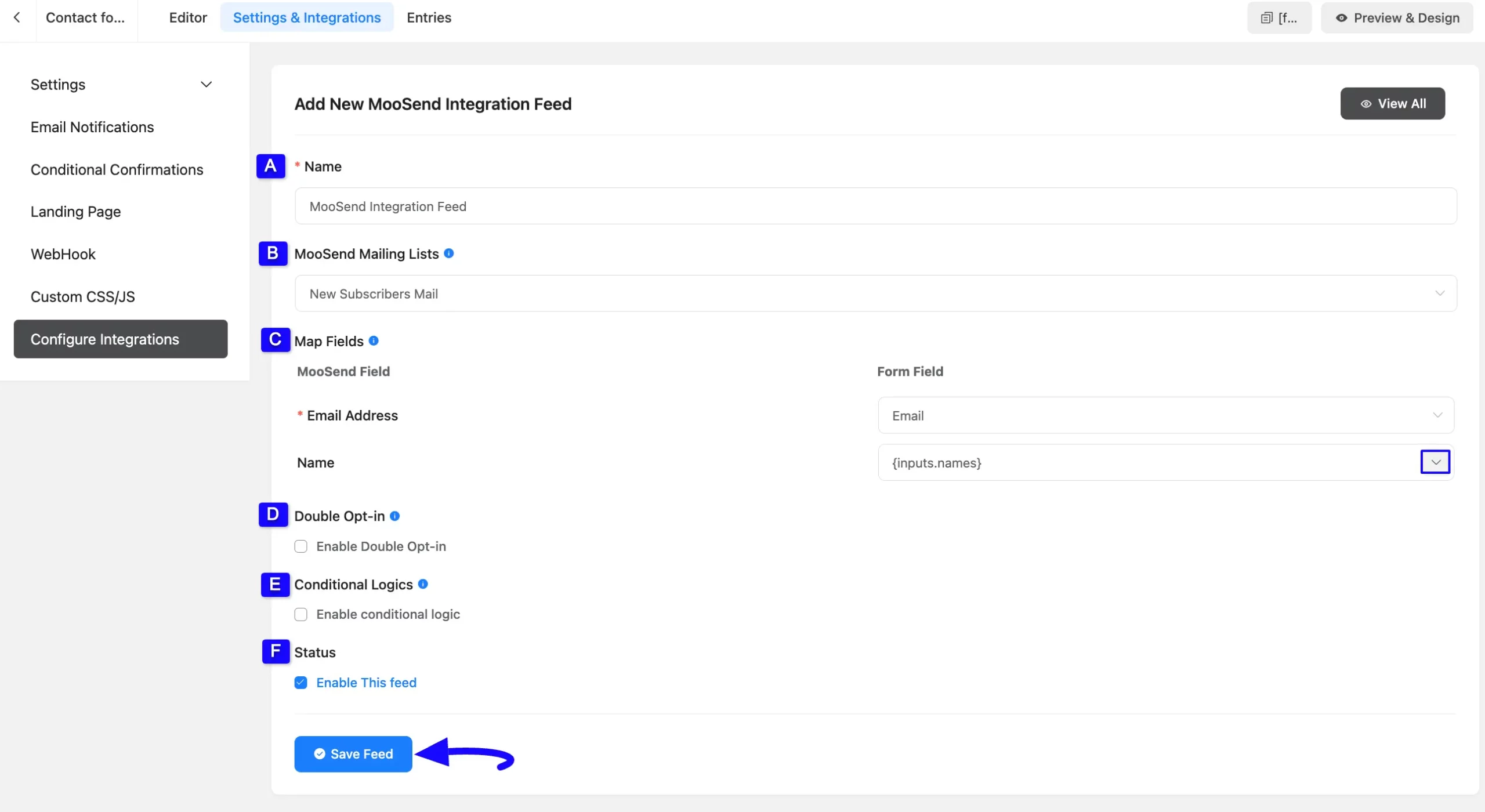 9. Save Feed button scaled 48678