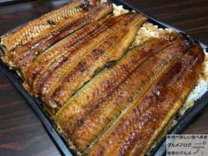 巨大うなぎ弁当亀戸キッチンDIVEキッチンダイブ1ヶ月デカ盛り生活1キロ鰻弁当大食い29日目進撃のグルメ