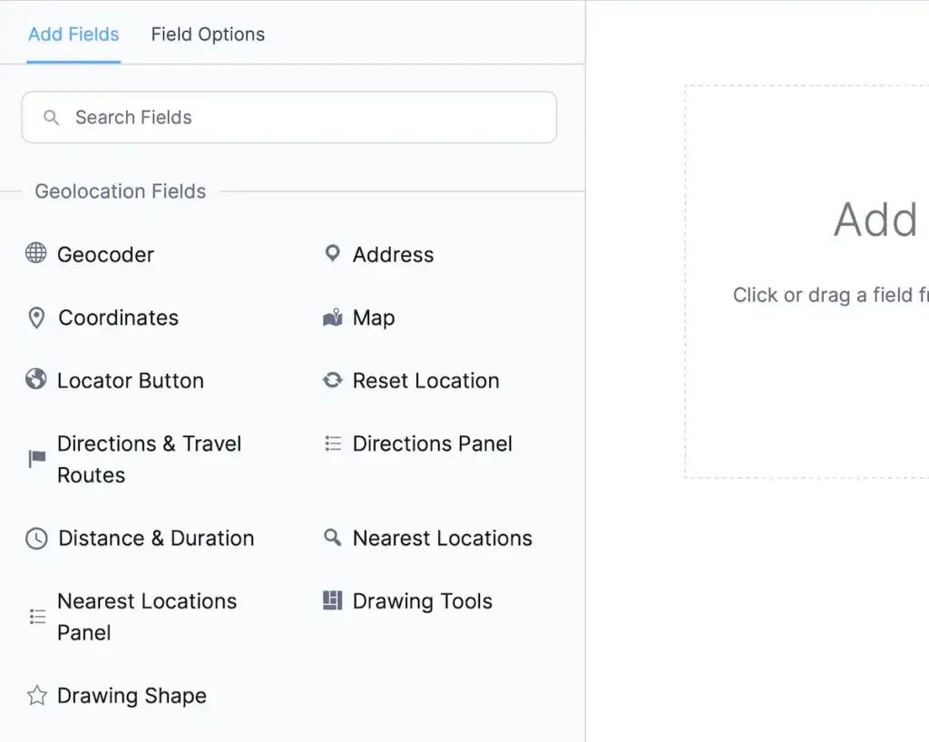 Formidable Geolocation Fields