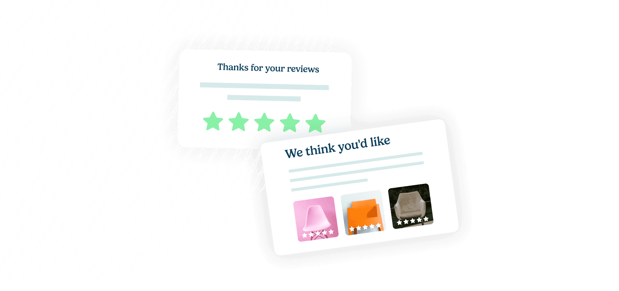 Product recommendations in emails