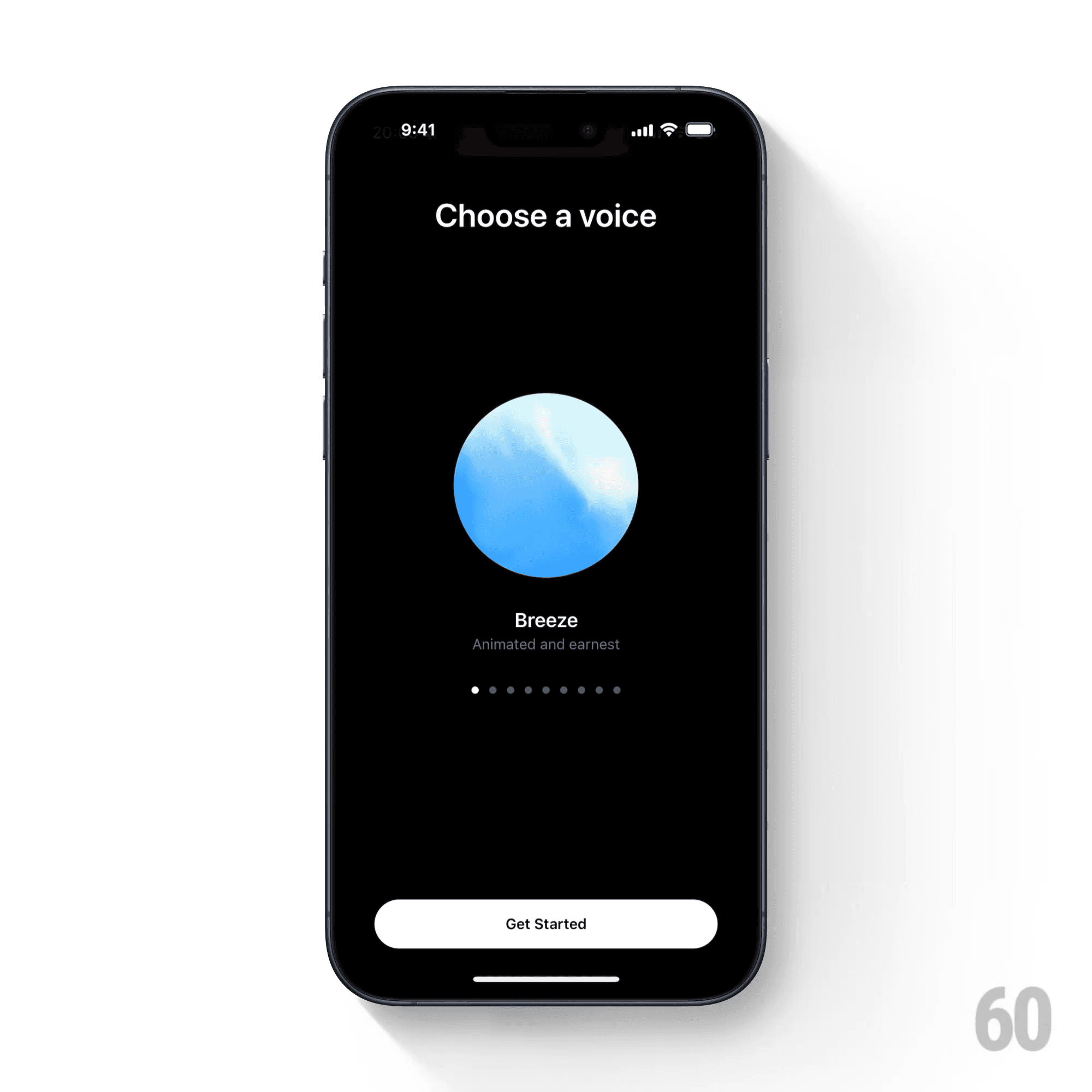 This is the shot of Voice filter.