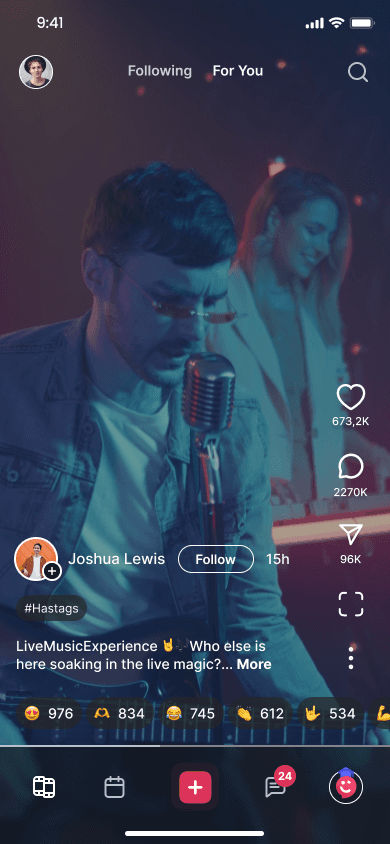 Mobile UI