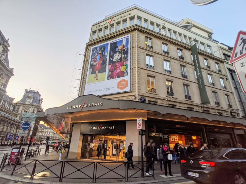 ル・ベー・アッシュ・ヴェー・マレ外観