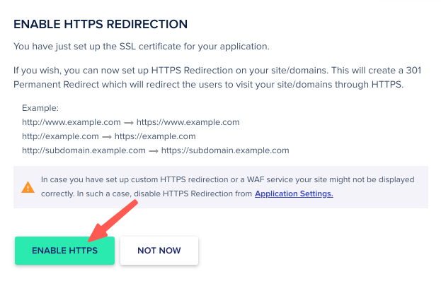 SSL憑證申請,強制轉址