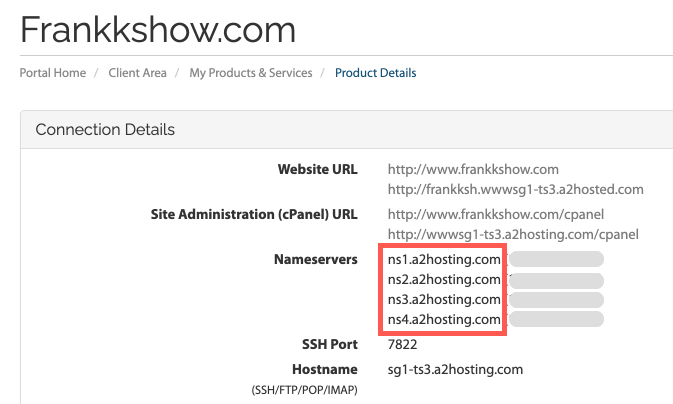 A2 主機教學:DNS 網址