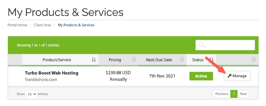 A2 hosting 主機教學:前往主機資訊