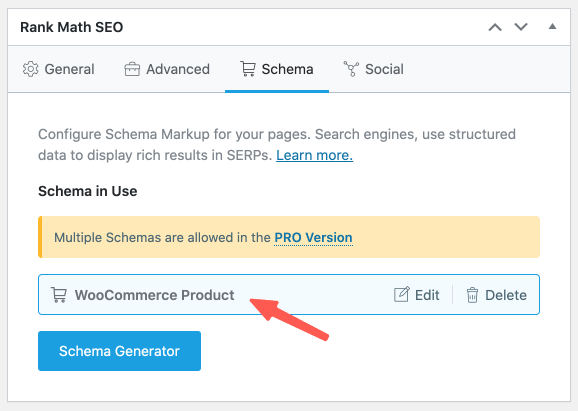 Rank Math SEO 軟體,Woocommerce 商品頁面的 Schema 優化