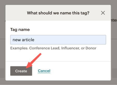 MailChimp教學 :新增 Tag 標籤