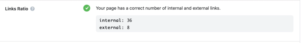 WordPress SEO 教學 :Link Ratio 連結數量
