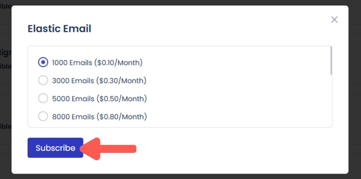 選擇 SMTP 發送信件方案