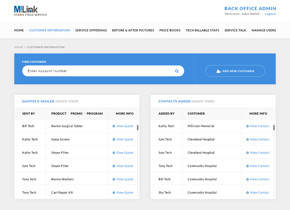 M!Link-customer-information